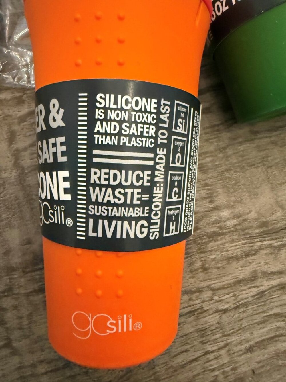 goSili reusable silicone cups and straws bundle - Picture 7 of 10